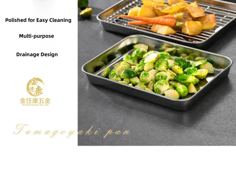 Stainless Steel Shallow Square Plates-detail (14)