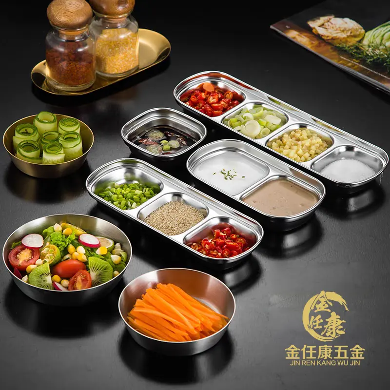 Christmas Stainless Steel Tableware: Elevate Your Holiday Party Food Presentation