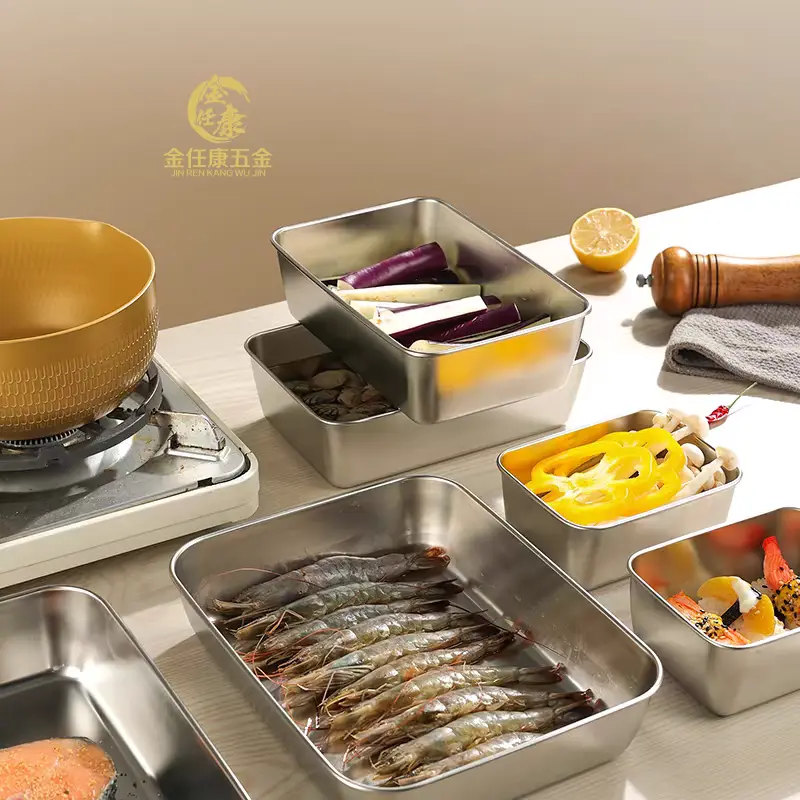 Stainless Steel Fresh-Keeping Storage Box-product