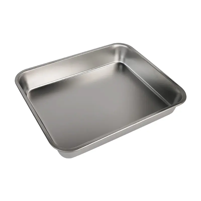 Stainless Steel Japanese-style Square Tray